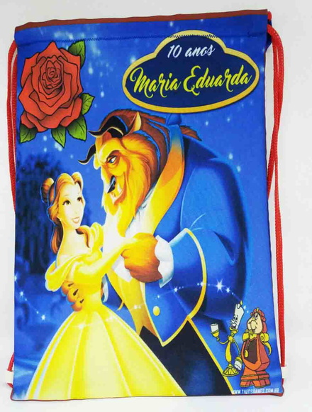 Mochilas Personalizadas Bela e a Fera