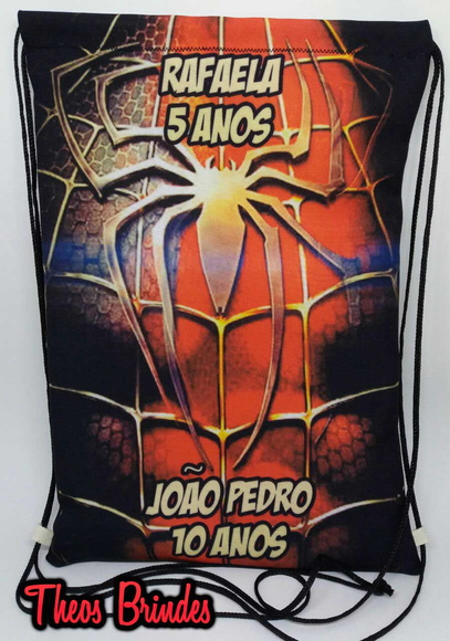 Mochilas ou Sacolas Homem Aranha