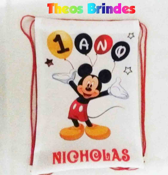 Mochilas Mickey Festa 2