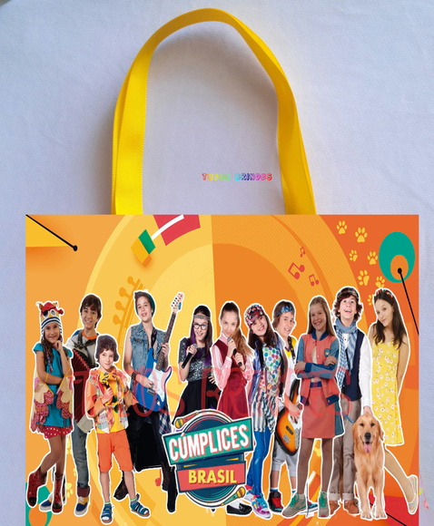 Sacolas 20X29 cúmplice de um resgate