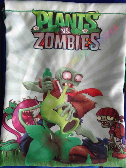 Mochilas 30X40 plants e zombies