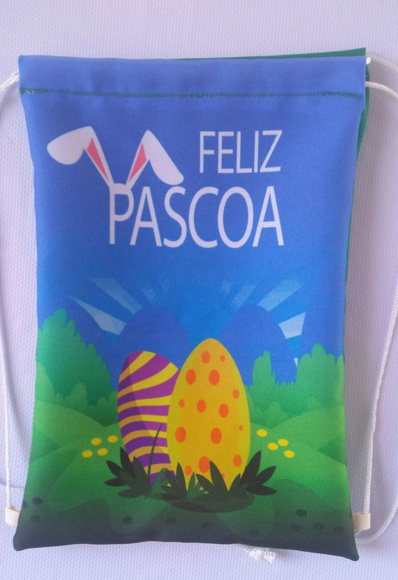 Mochilas Personalizadas - Tema Pascoa