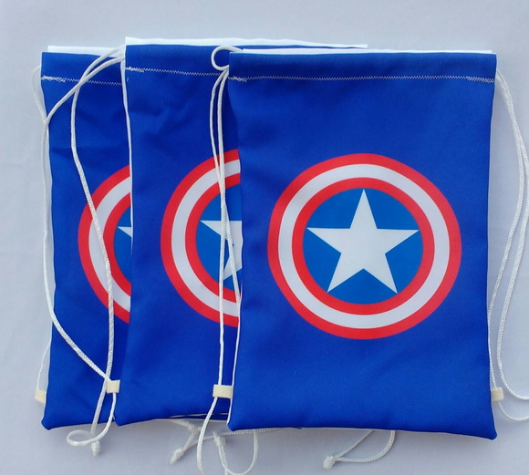 Mochilas Capitão America 2 Lados