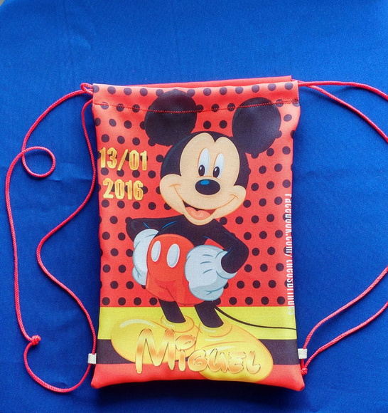 Mochilas Personalizadas - Tema Mickey