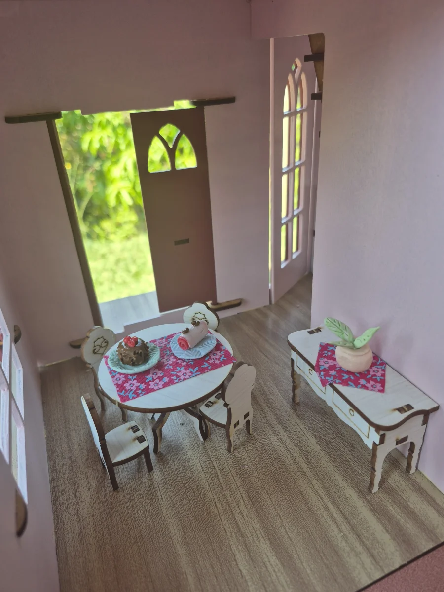 Casa casinha de bonecas castelinho - Imagem 5