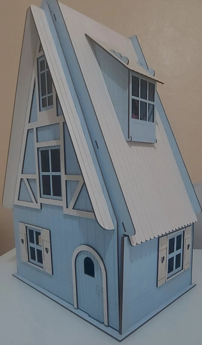 Casa casinha de bonecas chalezinho - Imagem 2