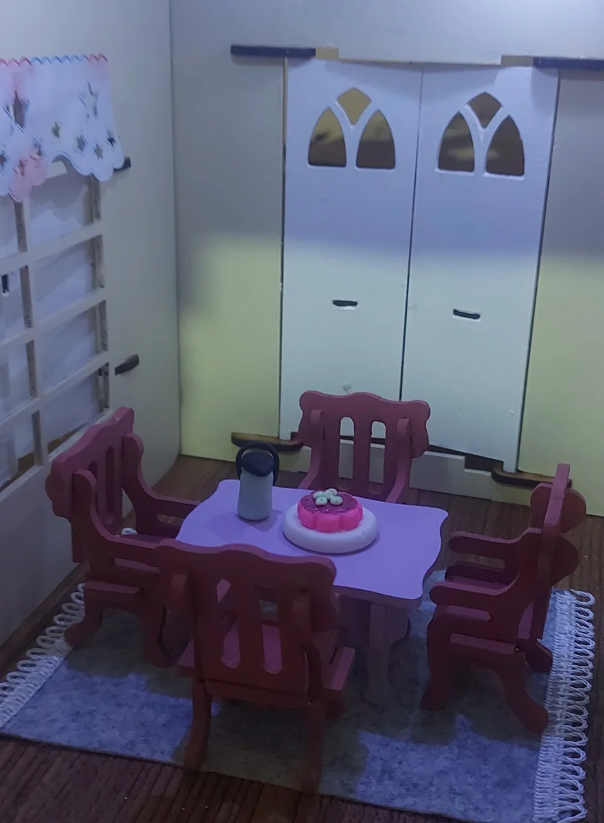 Casa casinha de bonecas castelinho completa - Imagem 6