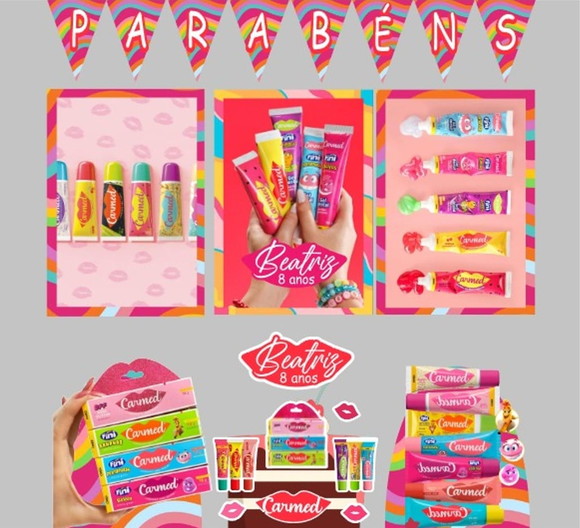 Kit Festa Só Um Bolinho Carmed