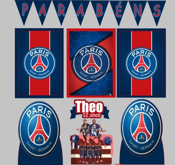 Kit Festa Só Um Bolinho Psg