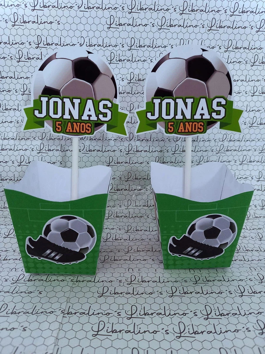 Centro de Mesa Canudo Futebol