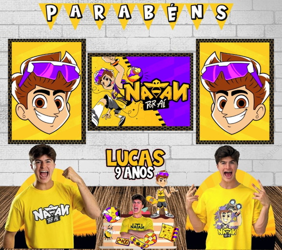 Kit Festa Só Um Bolinho Natan