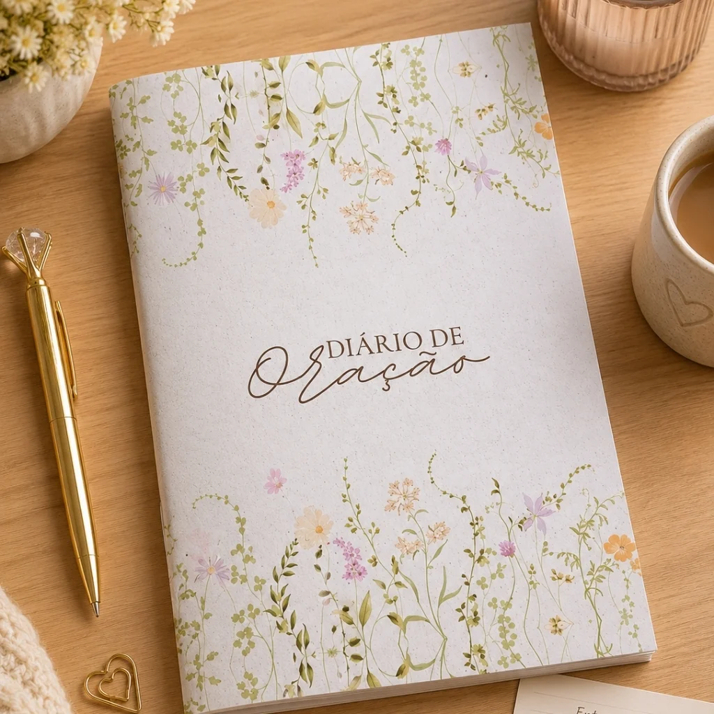 Caderno Diario de Oração Floral - Imagem 1