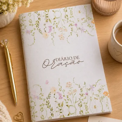 Caderno Diario de Oração Floral