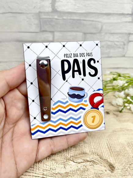 Cartão para Cortador de Unha Dia dos Pais