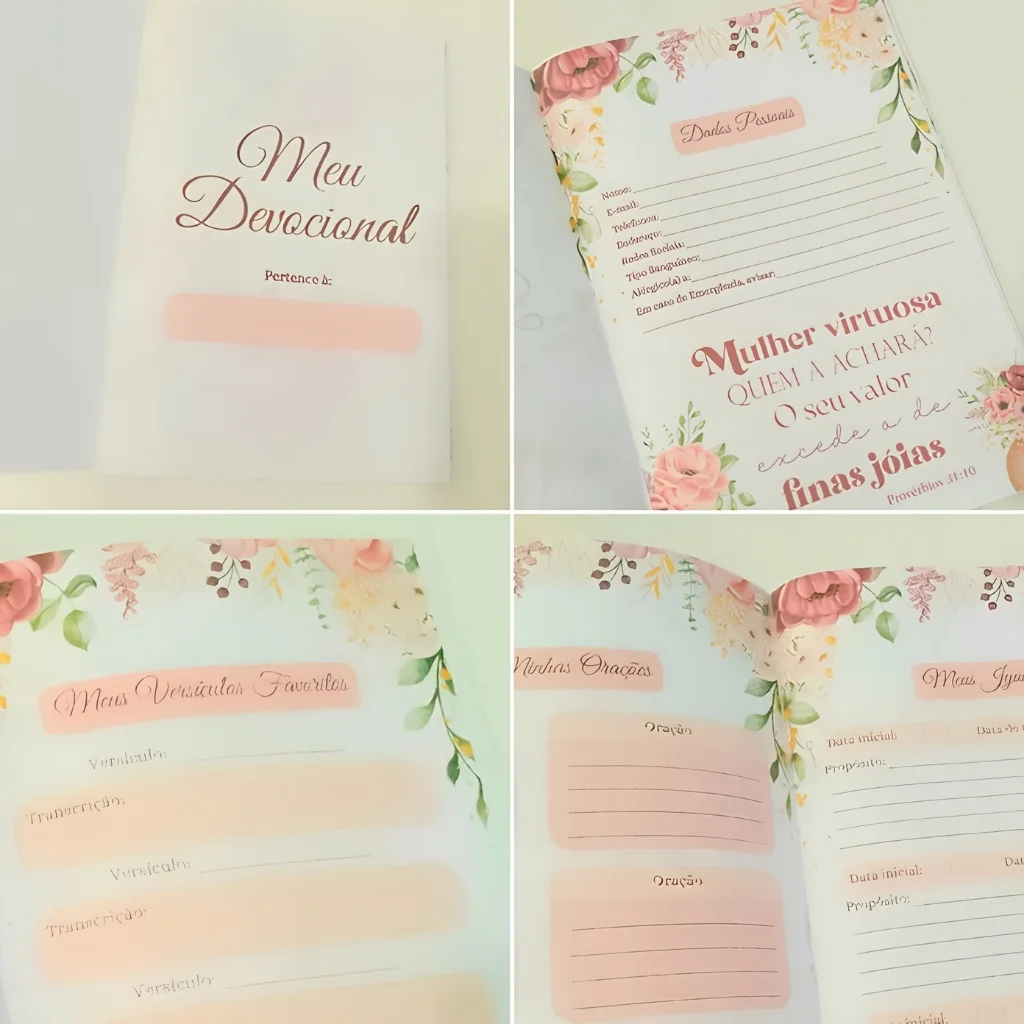 Caderno Devocional da Mulher com Grampo - Imagem 4