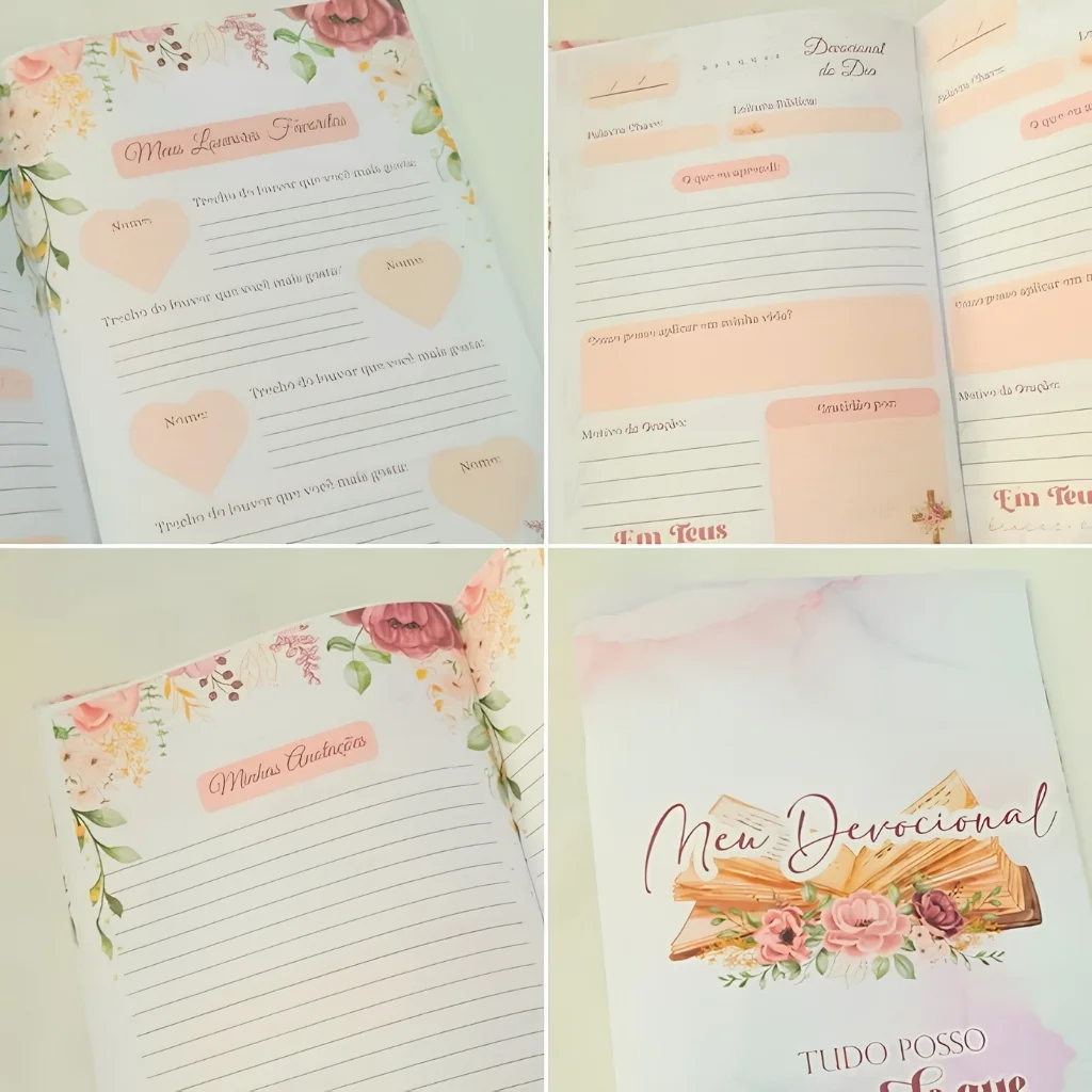 Caderno Devocional da Mulher com Grampo - Imagem 3