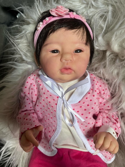 Bebê Reborn Menina Realista Perfeita