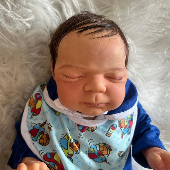 Bebe Reborn Menino Realista Pode Banho - Imagem 2