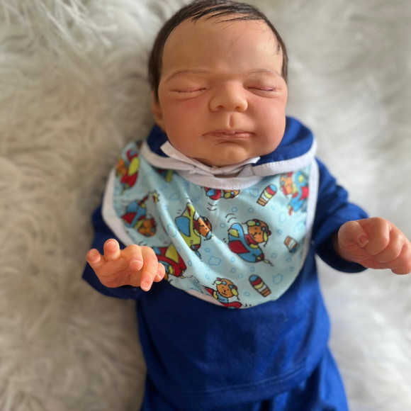 Bebe Reborn Menino Realista Pode Banho - Imagem 3