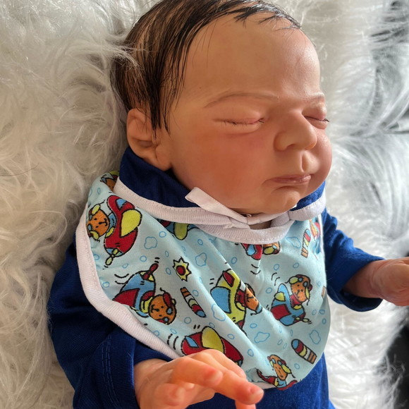 Bebe Reborn Menino Realista Pode Banho - Imagem 4