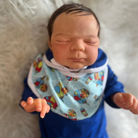 Bebe Reborn Menino Realista Pode Banho - Imagem 5