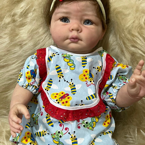 Bebe Reborn Menina Hanna - Imagem 2