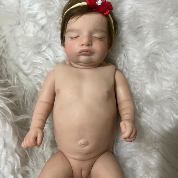 Bebe Reborn Rosalie Corpo Vinil Siliconado