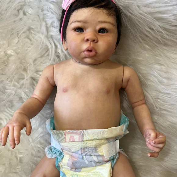 Bebe Reborn Menina Eleonora Pode Banho