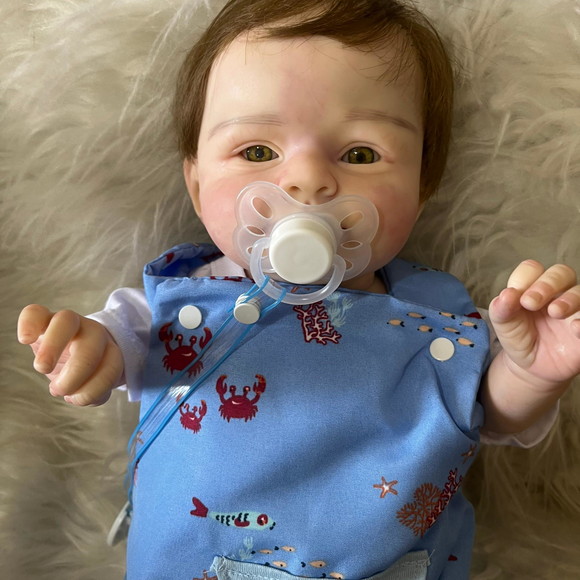 Bebe Reborn Menino Murilo Corpo Vinil Pode Banho