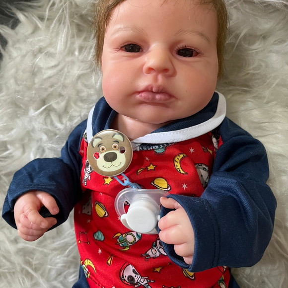 Bebe Reborn Menino Corpo Vinil Pode Banho