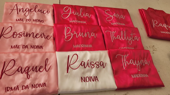 Robe Personalizado Cetim com Elastano - Imagem 2