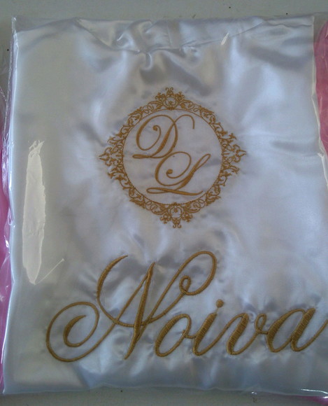 Robe / Roupão Personalizado com brasão