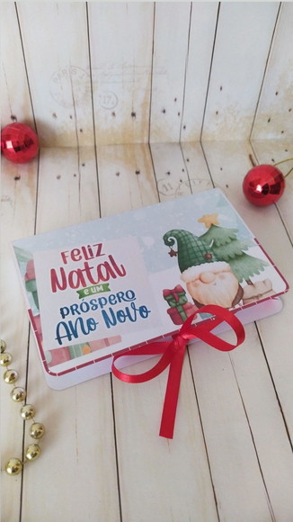 Caixa Kit Kat Personalizada Papai Noel Lembrancinha - Imagem 2