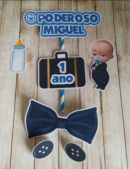 Topper para Bolo Poderoso Chefinho