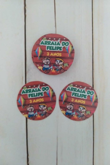 Adesivos Latinha Mint Festa Junina/arraiá