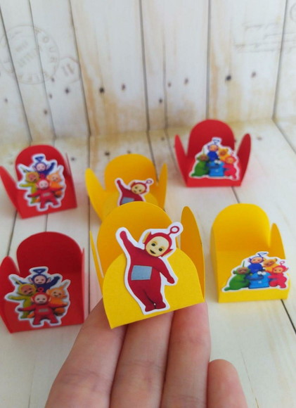 Forminhas Personalizadas para Docinhos Teletubbies