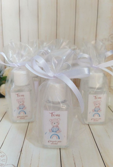 Álcool Gel Personalizado Lembrancinha Maternidade