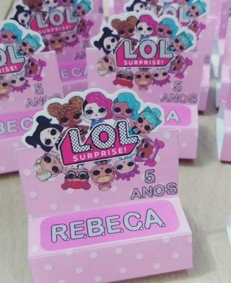 Porta Bis Duplo Lol Surprise Personalizado