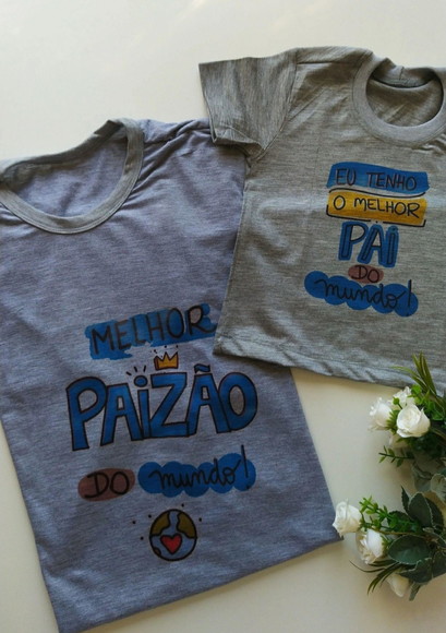 Kit Camiseta Dia dos Pais