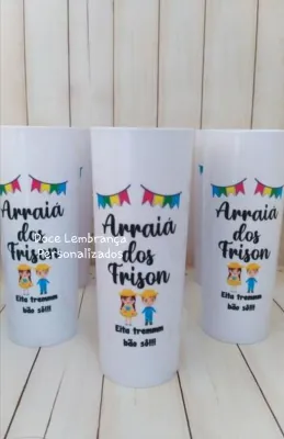 Copo Long Drink Festa Junina/arraiá lembrancinha familia, corporativo