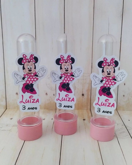 Tubetes Minnie Rosa