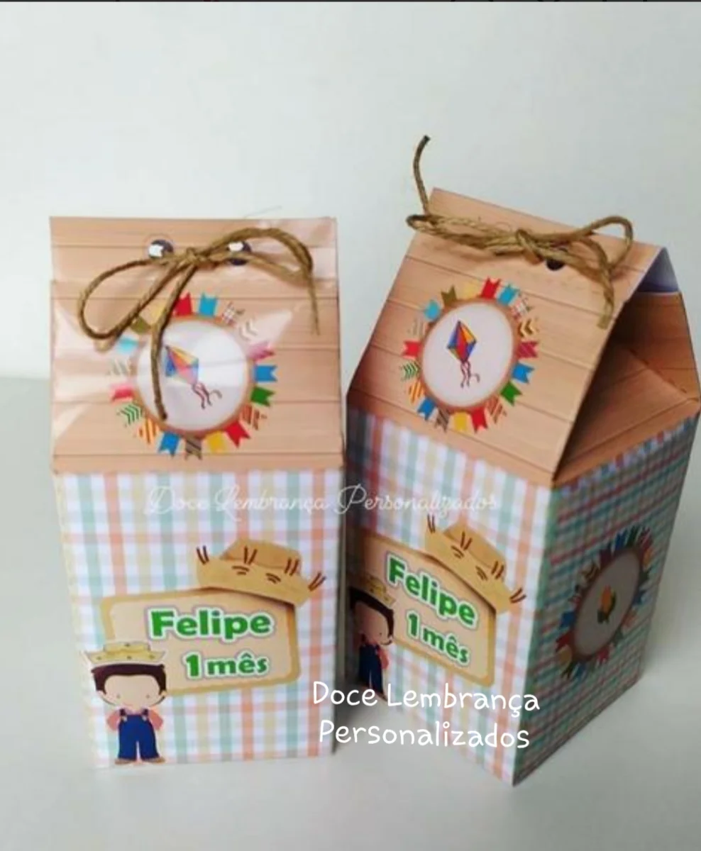 Kit Festa Junina só um bolinho Mesversario Aniversário Menino Arraiá Bebê - Imagem 4