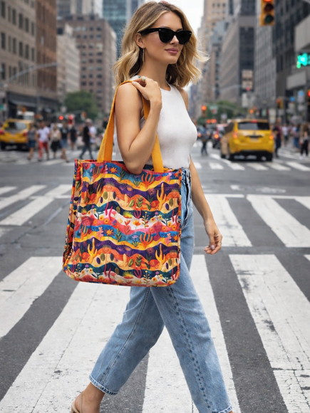 Maxi Bolsa Farm / Espaçosa, Leve e Versátil