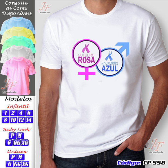 01 Camiseta Personalizada Outubro Rosa_novembro Azul
