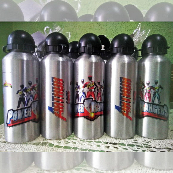 Squeeze Garrafinha Alumínio Personalizada - Qualquer Tema!