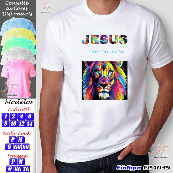 Camiseta Cristã Personalizada