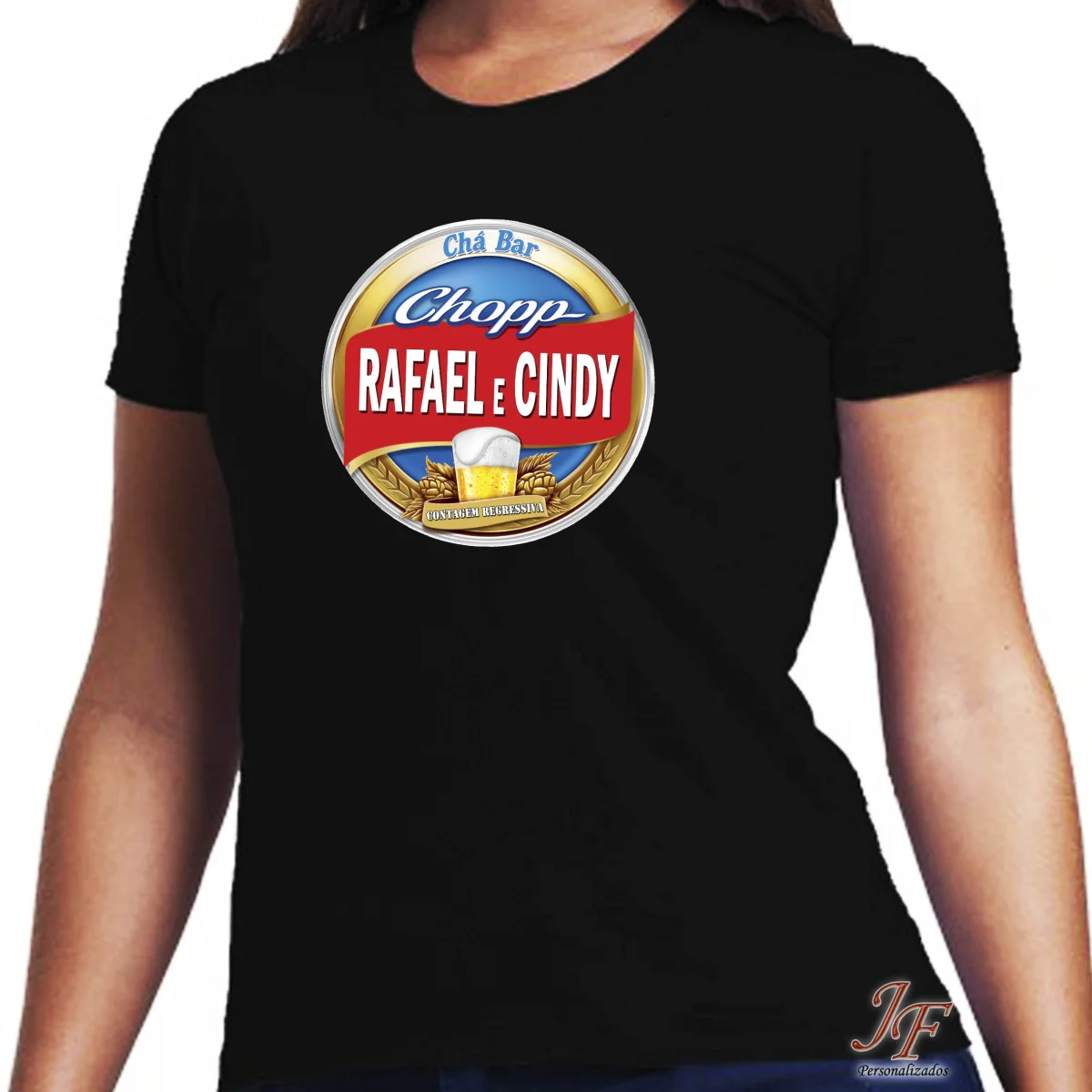 Camiseta New Game Personalizada | 02 Unidades | Camisa Noivado Save the Date Chá Bar | 100% Algodão - Imagem 8