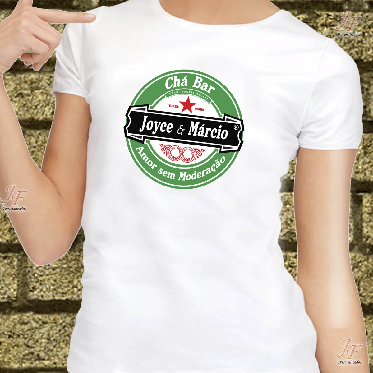 Camiseta New Game Personalizada | 02 Unidades | Camisa Noivado Save the Date Chá Bar | 100% Algodão - Imagem 6