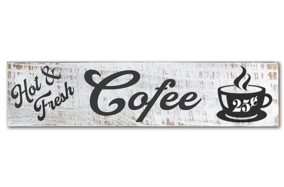Placa Decorativa Madeira Rústica Cantinho Café Coffee - Imagem 4