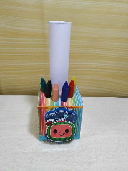 Kit Pintura Giz de Cera Cocomelon